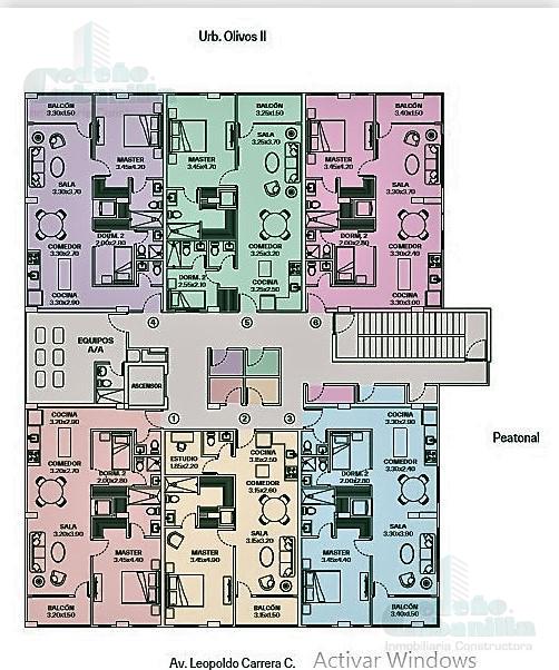 DEPARTAMENTO  EN VENTA  CON DOS  DORMITORIO OLIVOS II