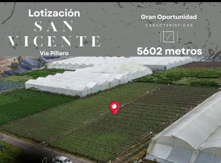 Terreno 5.602 metros totalmente plano en venta