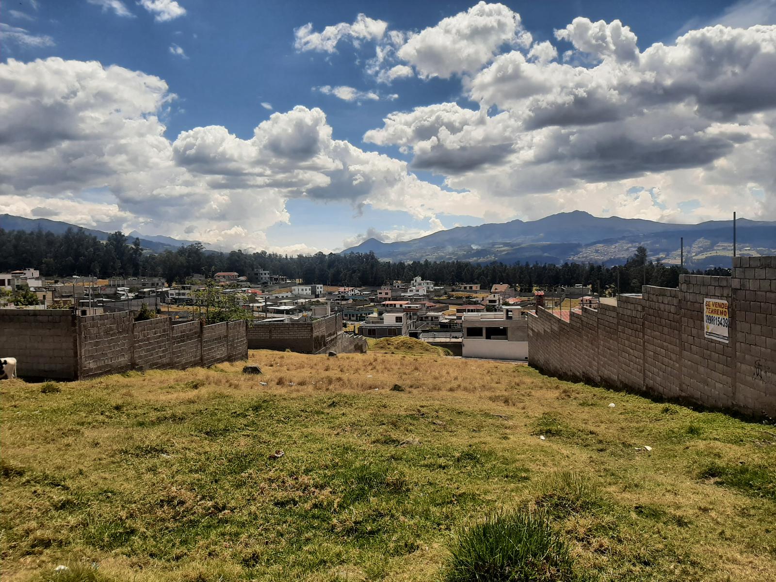 Terreno en Sangolqui Sector Mushuñan