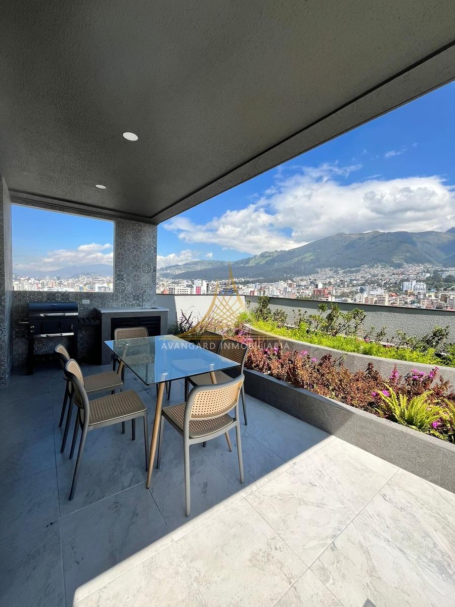 Se Vende Espectacular Apart - Estudio de 26m, Piso 12, en La Carolina