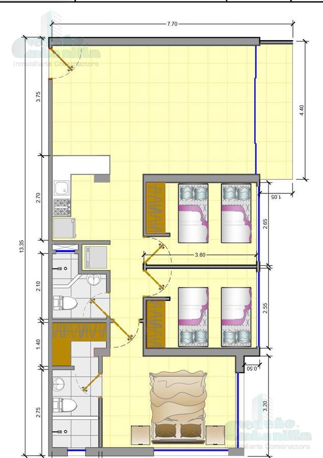 VENTA DE DEPARTAMENTO  ESQUINERO EN SALINAS CHIPIPE PISO 3