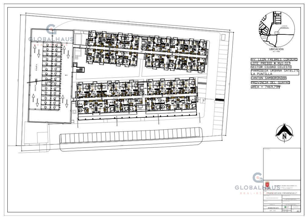 Venta de Departamentos y oficinas - Proyecto en Vizcaya - Ciudad Celeste M.H.