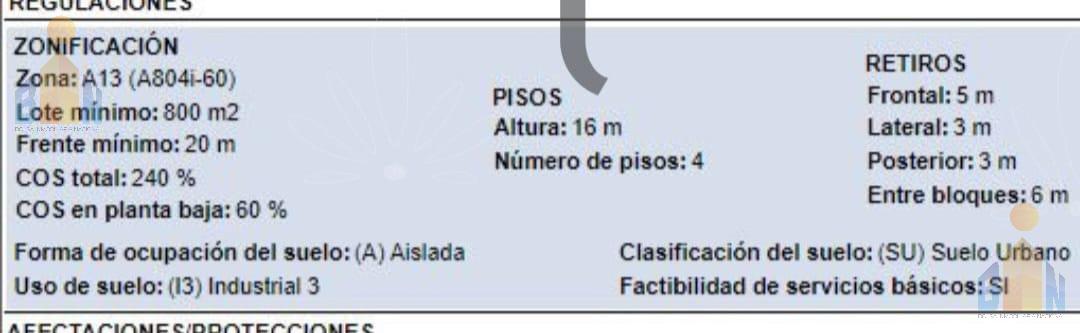 Vendo o rento  Terreno Industrial en la Av. Galo Plaza Lasso de 2.000m2 Sector Parkenor