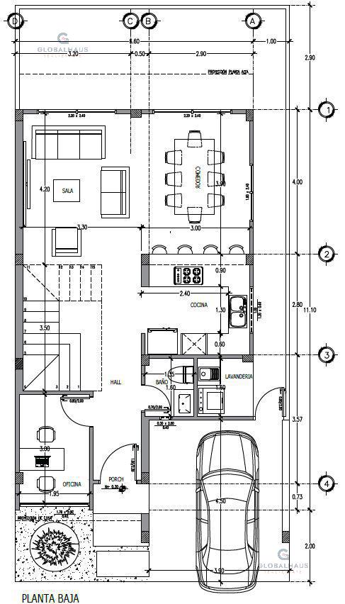 Venta de Casa en Proyecto con 3 dormitorios en Urb. San Antonio V.B.