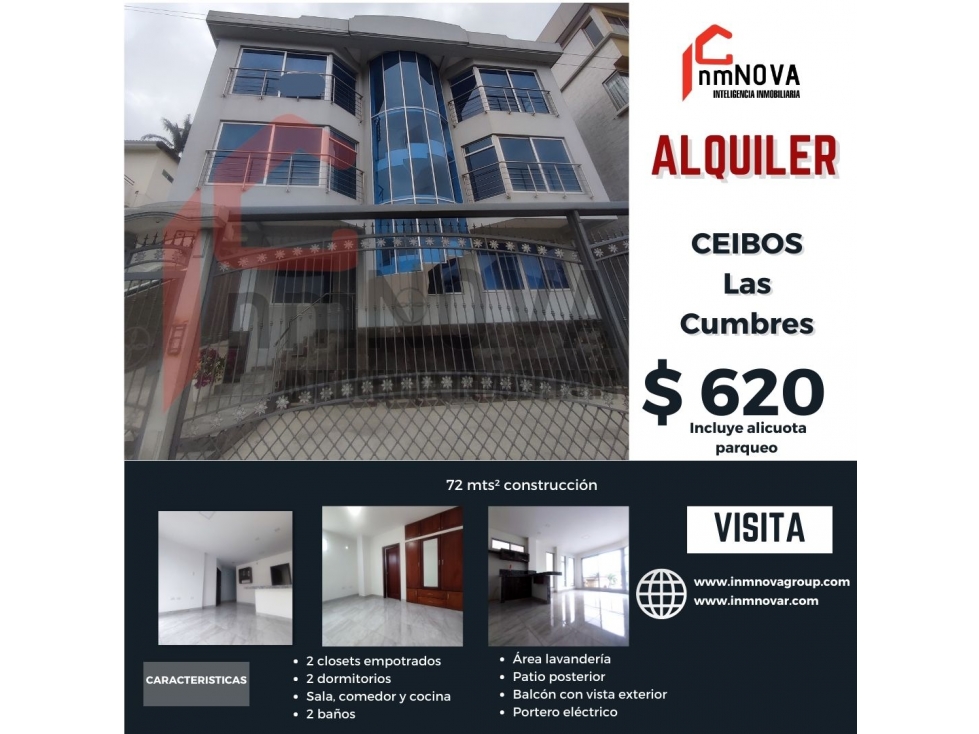 Alquilo departamento en las Cumbres-Ceibos x estrenar