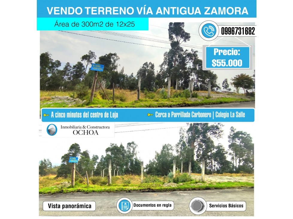 Terreno de venta vía antigua a Zamora