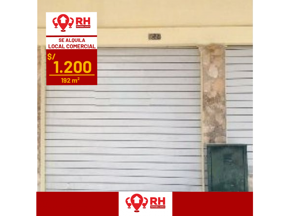 LOCAL COMERCIAL EN AV. ROCAFUERTE #163