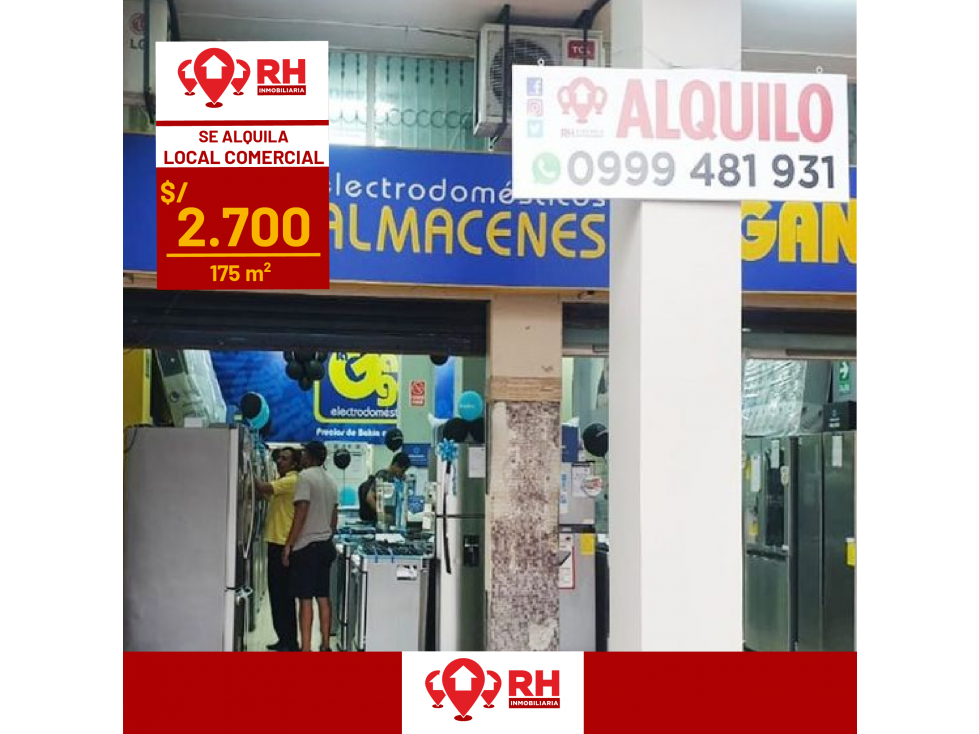 Local comercial, centro de Machala 855