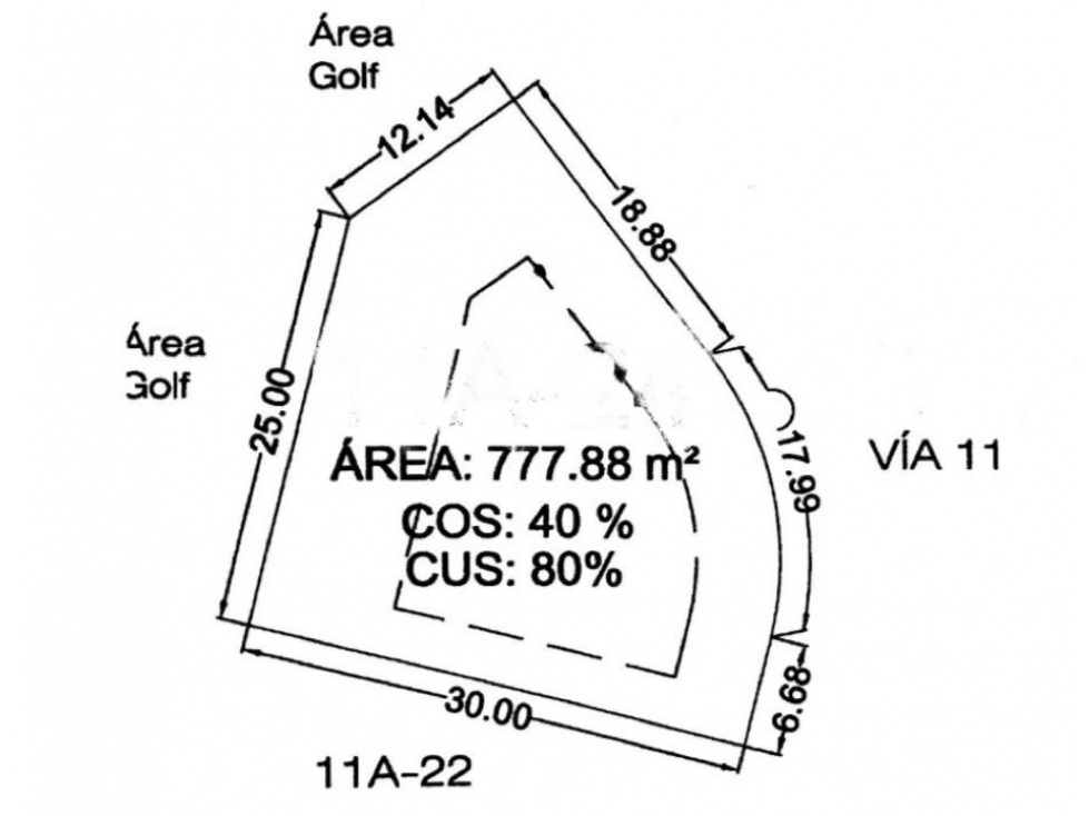 Se vende terreno en Montecristi Golf Club